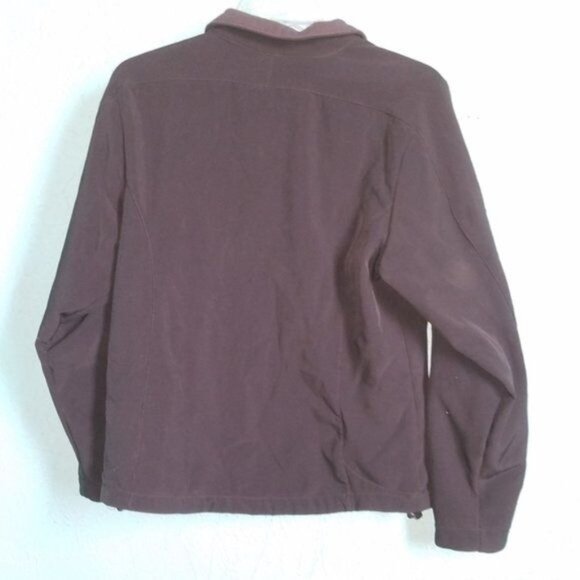 WOMAN'S Jacket Canyon Creek Black Fleece Lined Coat Zip Up Women's Size Medium - Picture 4 of 11